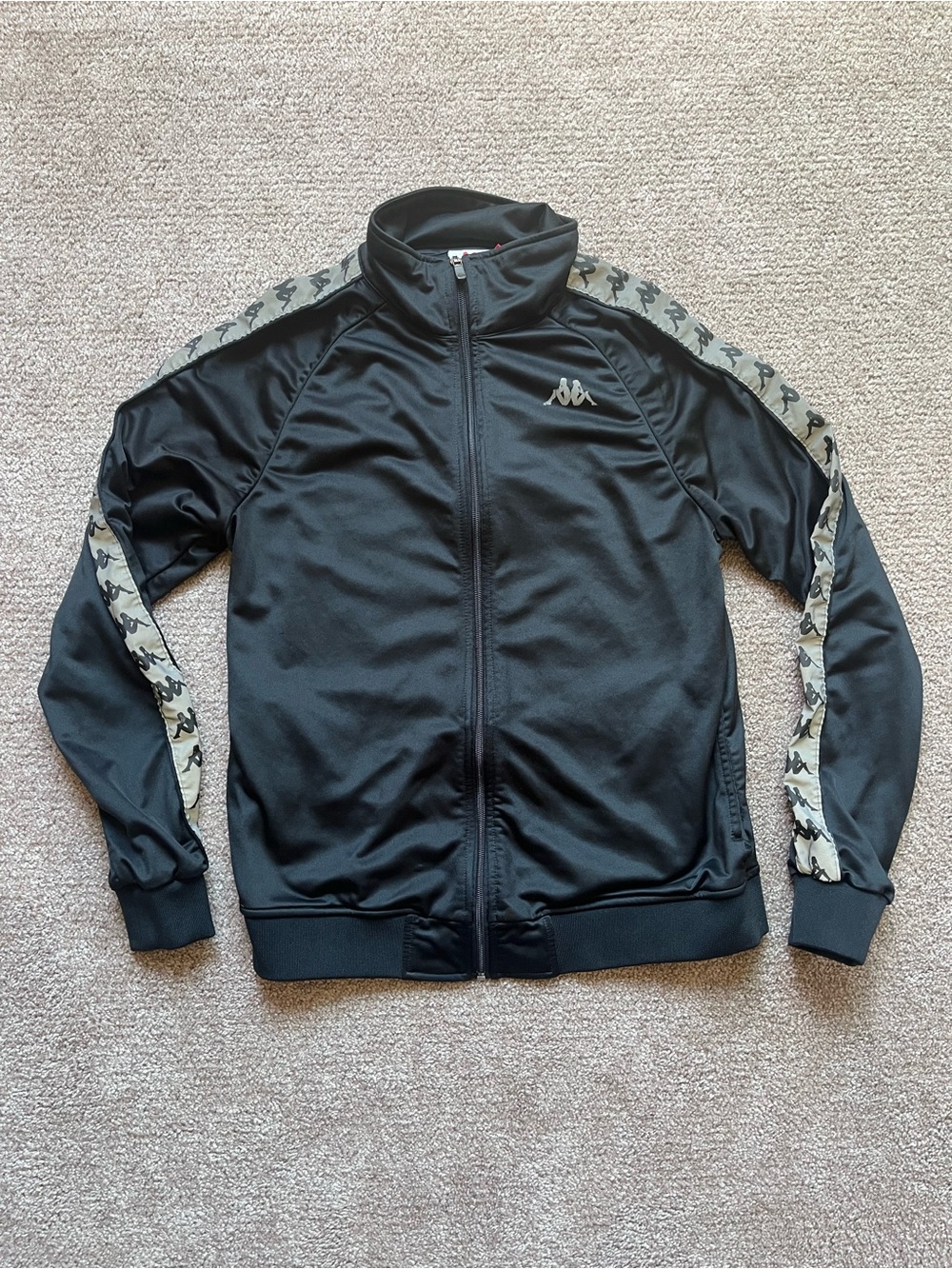 VTG 00’s / Y2K Kappa Black & Tan Track Jacket